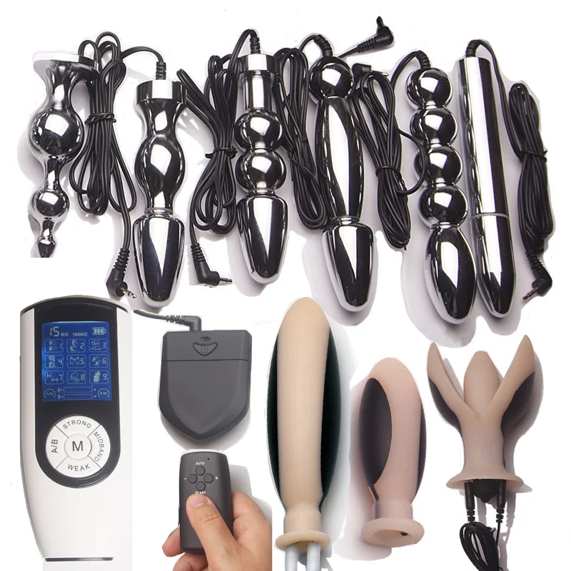 Elektroschock-Hintern ​   Plug, Bdsm Elektro Anal Sex Spielzeug, Elektrostimulation Electrosex Prostata Massagegerät, E stim Estim Jump Eggs 1