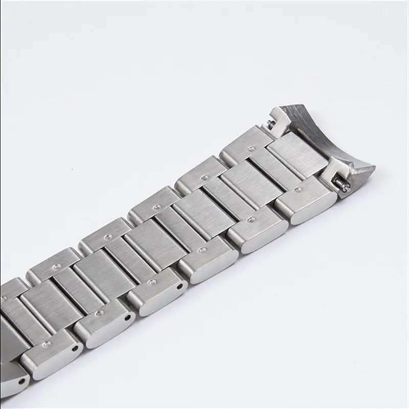 SCHIK 24mm Metal Watch Strap For Tag Heuer Calera Series Watch Accessories Band Steel Silver Solid Stainless Steel 22mm