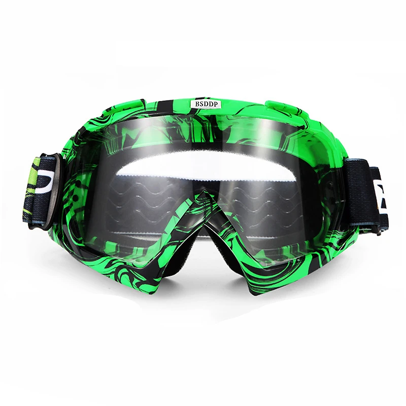 green-clear lens