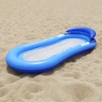 Child Inflatable Pool Mattress Flamingo PVC Air Mattress Swimming Pool Water Floating Bed Swimming Pool Accessories Gift for Kid 2