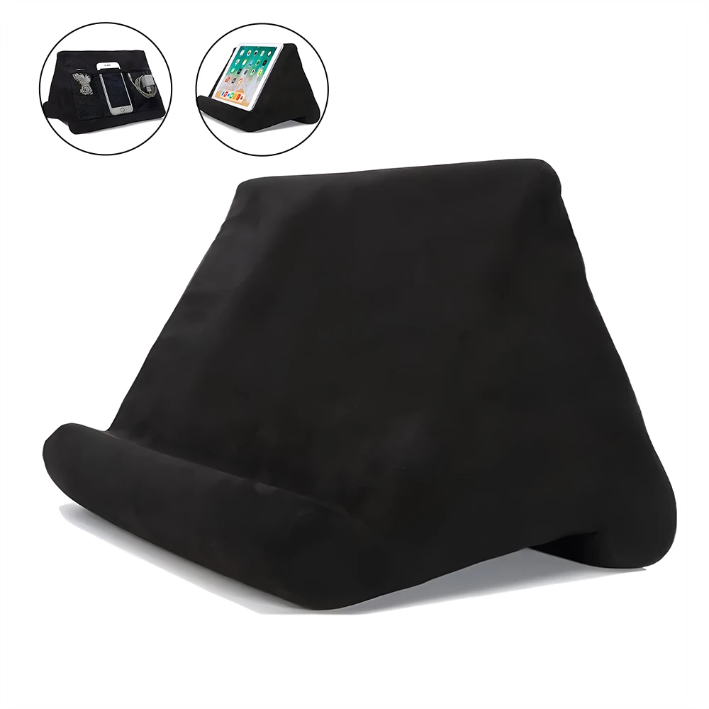 Ergonomic Multi-Angle Tablet & Phone Support Pillow Stand