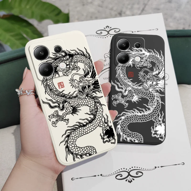 Dragon Wings Fly Liquid Silicone Phone Case - Sleek & Durable Cover