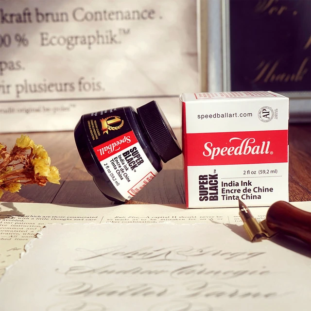 Speedball® Super Black India Ink