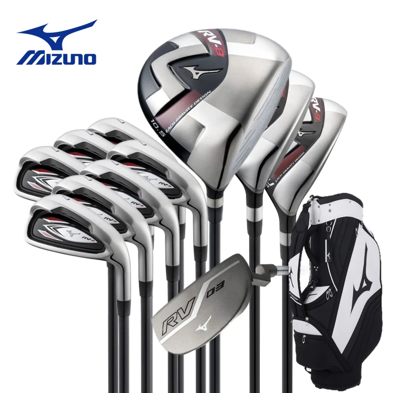 Mizuno Golf Club Men's Golf Beginner Carbon Pack rv 8 Full Set New