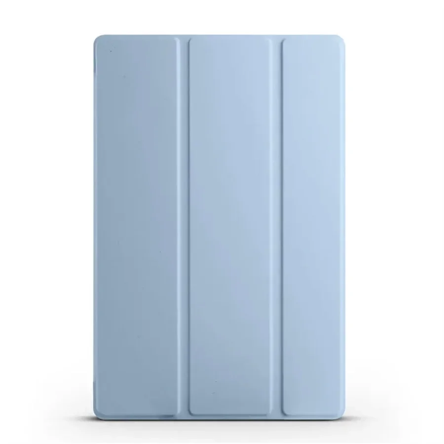Enhanced Tri-Folding PU Leather Shockproof Stand Cover