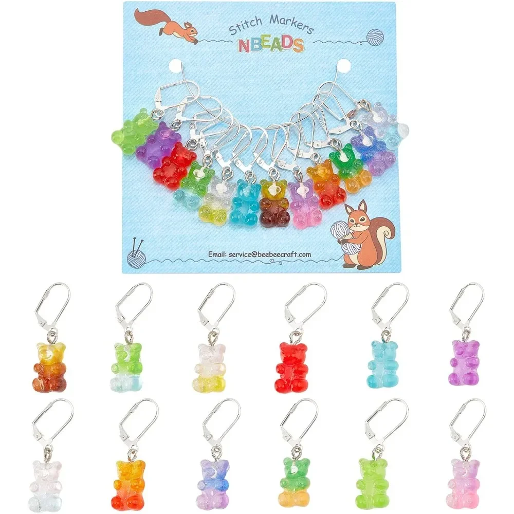 Crochet stitch markers 12 Pcs Food Stitch Markers