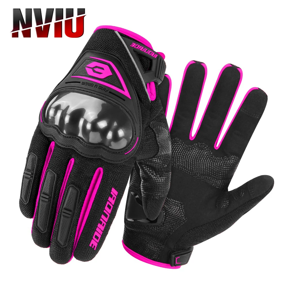 

Breathable Motorcycle Gloves Racing Full Finger Protective guante Powered Motorbike Racing Riding Bicycle Protective Gloves