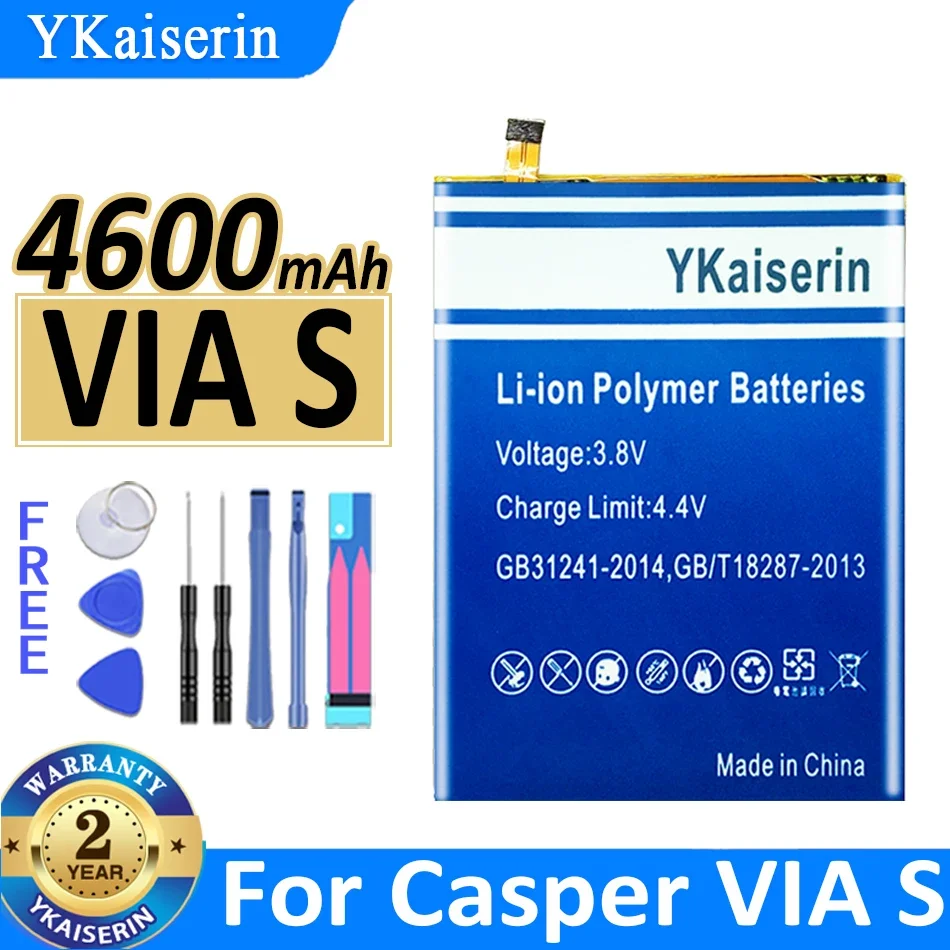 

4600mAh YKaiserin Battery For Casper VIA S Mobile Phone Batteries