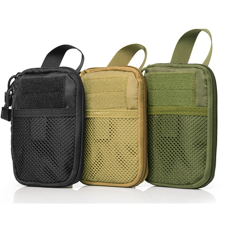 

Molle Tactical Medical Pouch Military Outdoor Sports Medic EDC Tool Bag Nylon Men Army Phone Travel Hunting Hiking Waist Bag