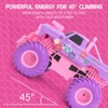 JJRC Q157 Pink 2.4G Remote Control Electric Vehicle Big Wheel Fast Purple Truck Remote Control Girls Children's Toys 4