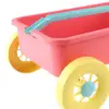 Pretend Play Wagon Toy Summer Sand Toy Trolley for Gardening Seaside Beach 5