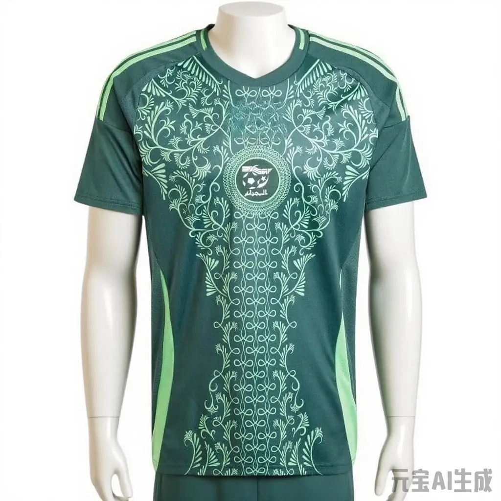 Neues Algerien-Fußballtrikot, Jugendmode-Trikot, 4 Stile verfügbar, Outdoor-Sport-Top, schnell trocknendes, atmungsaktives T-Shirt für Erwachsene