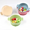 Food-Grade Silicone Baby Bowl w/ Suction Cup Anti-Spill Durable & Safe Eating Training Feeding tableware For Toddlers BPA Free 1