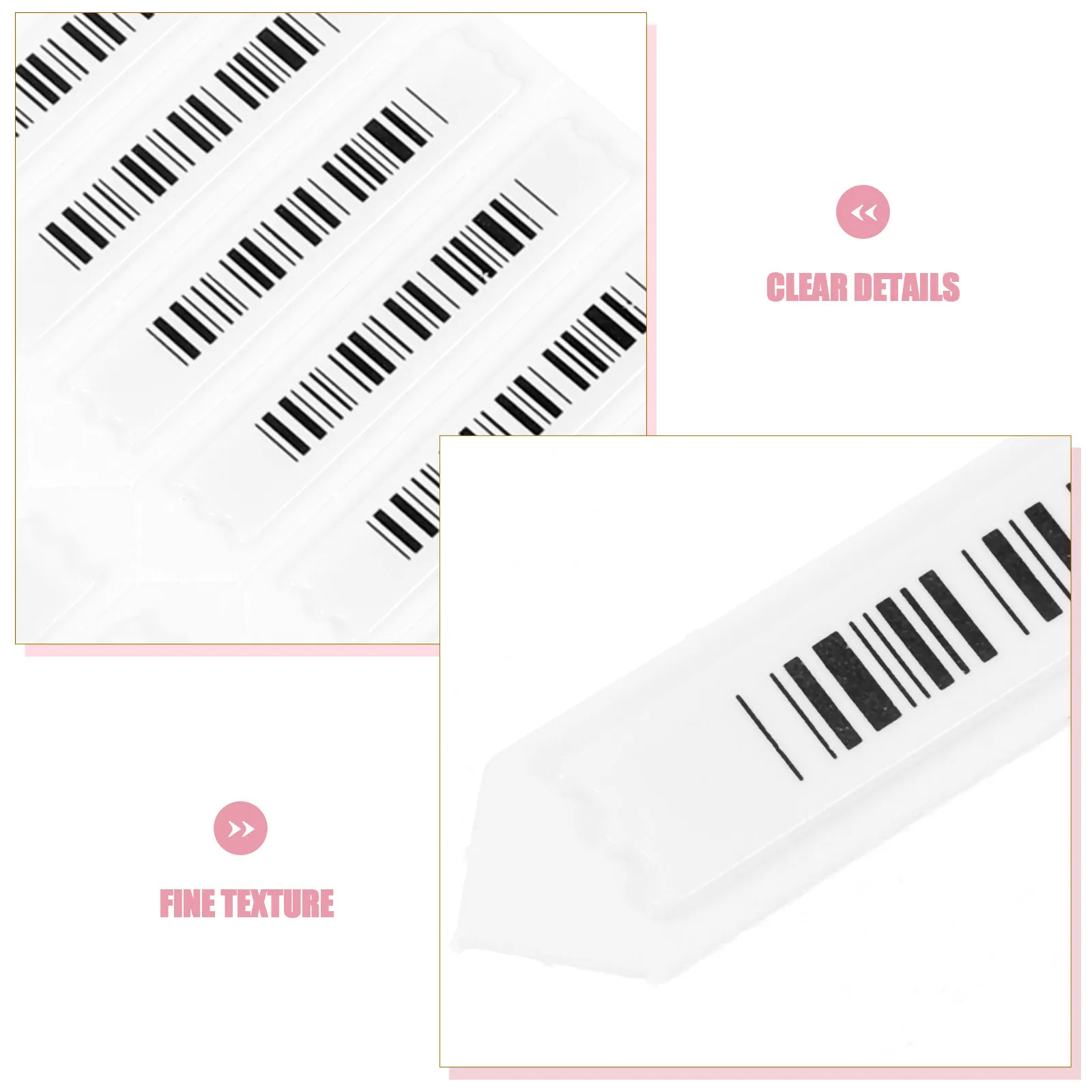 100Pcs 슈퍼마켓 음향 자기 도난 방지 라벨 화장품 상품 소매 보안 태그 경량 신뢰할 수 있는 긴 서비스 수명