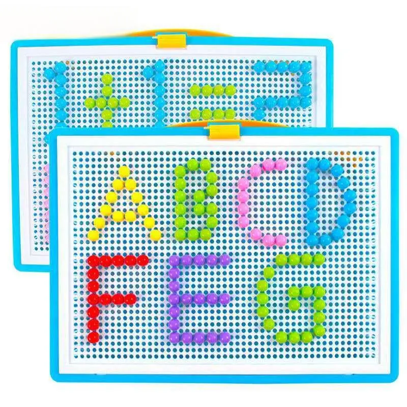3D Puzzle Toys 296pcs 3D Puzzle Educational STEM Toys Mushroom Grain Design Boxed Building Board Games for Kids Learning Activities