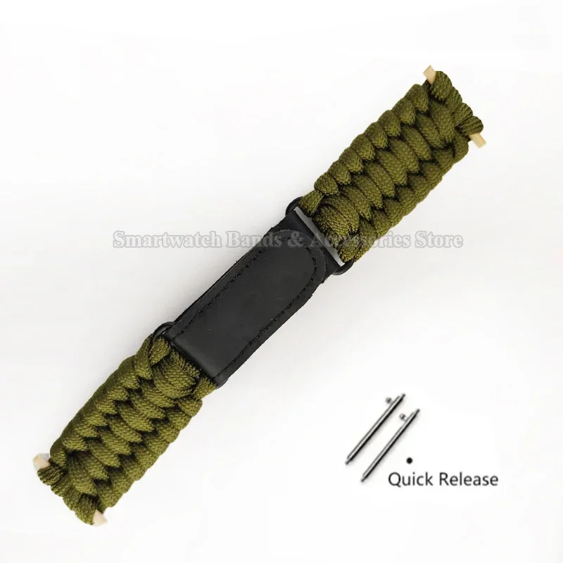 Braided Nylon Outdoor Sport Watch Band - Durable and Stylish Bracelet