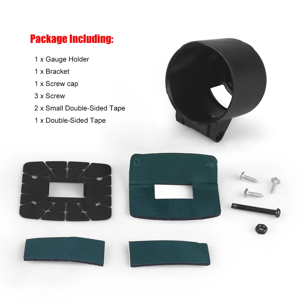 Digital Gauge ABS Single Gauge Holder For 52mm Car gauges Car meters Mount Bracket