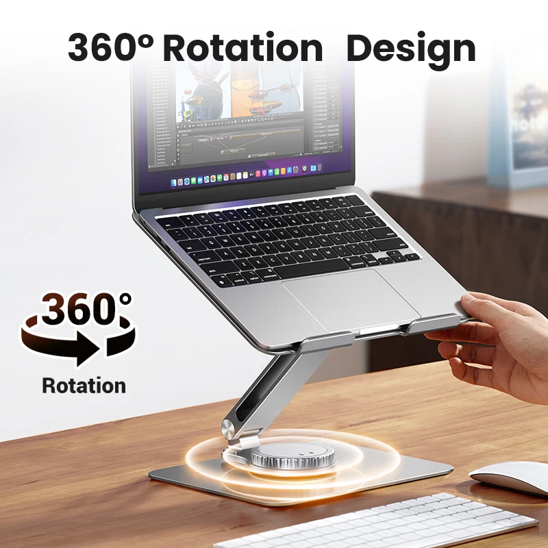 Ugreen-alumínio Suporte Vertical Laptop Macbook Air Pro Suporte Tablet Suporte Notebook Suporte - Imagem 6