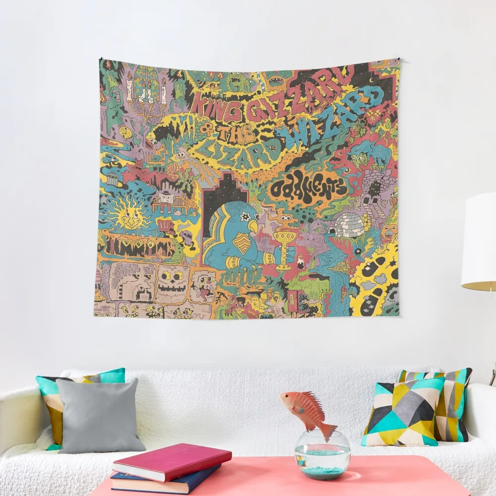 

The Oddments King Gizzard Tapestry Home Decorations Nordic Home Decor Tapestry