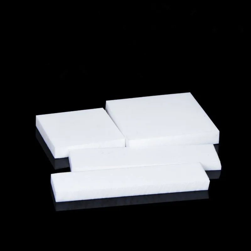 PTFE Sheet Thickness 1mm 2mm 3mm 5mm PTFE Plate Board Block Anti-Corrosion Size 100x100/120x120/150x150mm