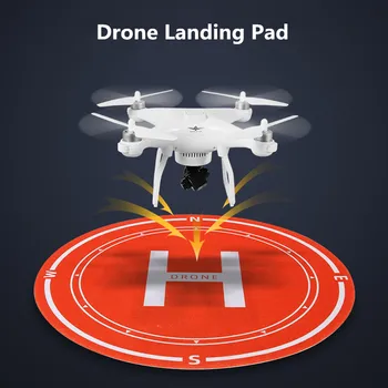 Tappetino di atterraggio per drone Helipad impermeabile pieghevole rapido per DJI NEO Flip / Air 3s/Mavic Air 3 Mini 4 Pro Mini 3/SE Mavic 2 Pro