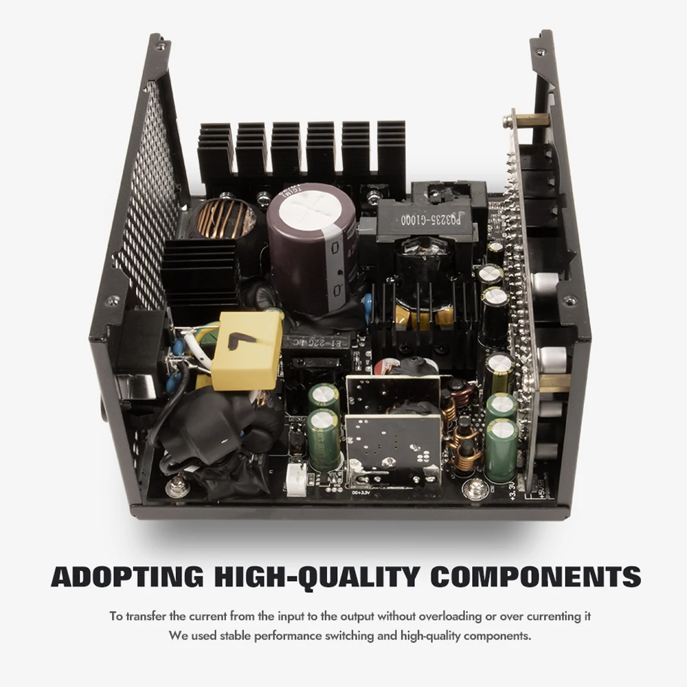 مزود طاقة Aigo AX 850W ATX 3.0 PCIe 5.0 80 Plus Gold