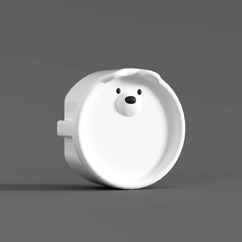 2pcs European Standard Baby Anti Electric Shock Silicone Protection Cover Cartoon Bear Safety socket covers