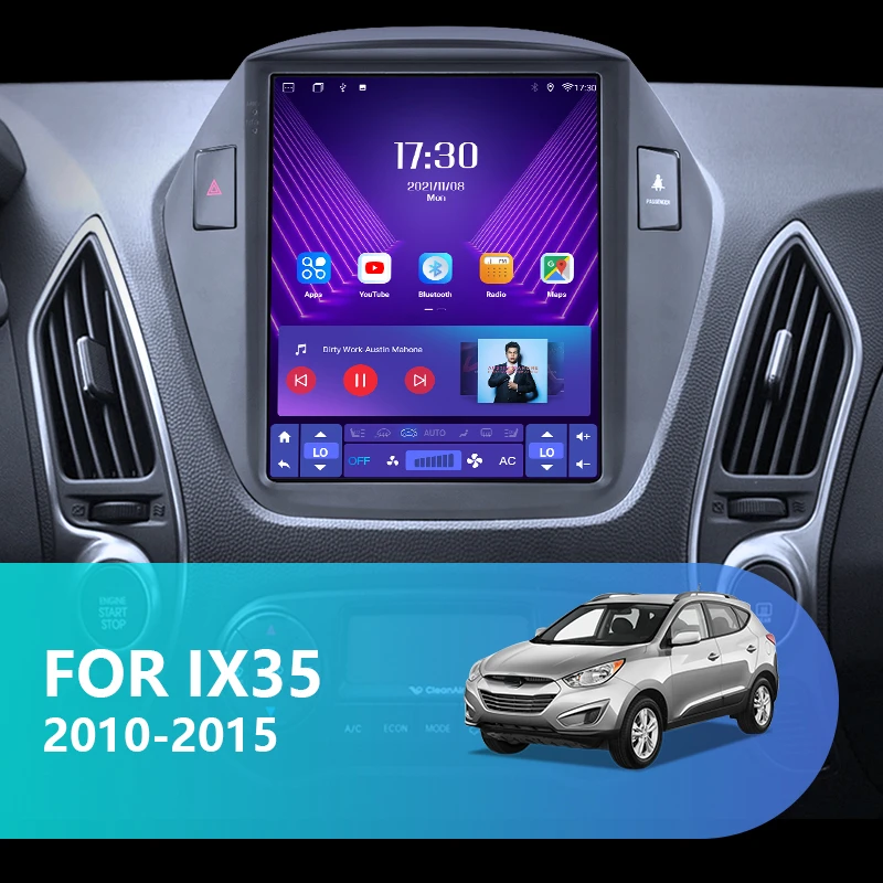 Android 11 para hyundai ix35 tucson 2009-2015 9.7 