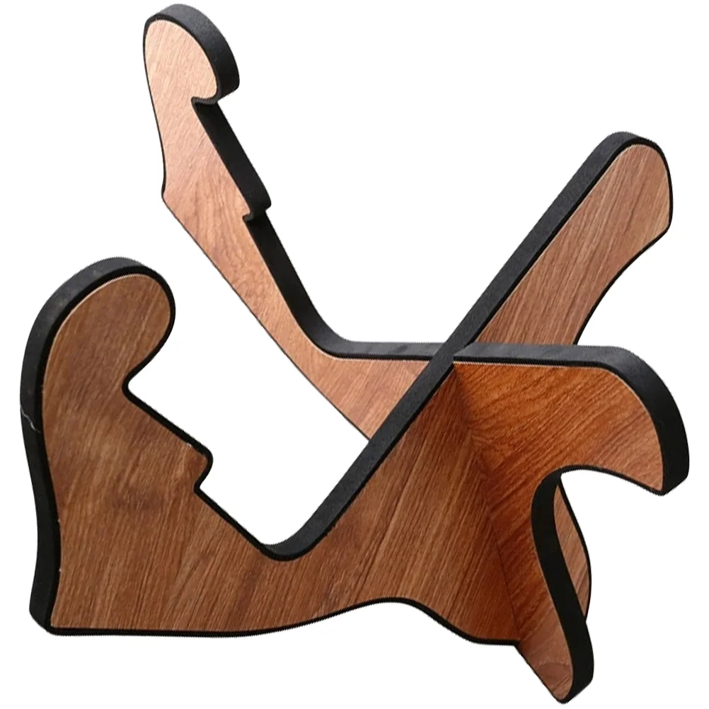 

Guitar Stand Wooden Guitar Displaying Floor Rack Ukulele Holder for Home Shop