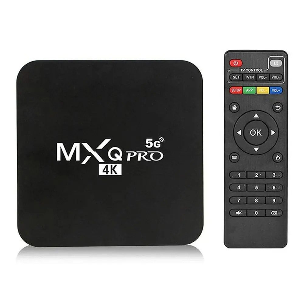 

ТВ-приставка 4K Android Smart TV Box 2,4G Wifi домашний пульт дистанционного управления ТВ-приемник Google Play Youtube сетевой медиаплеер телеприставка