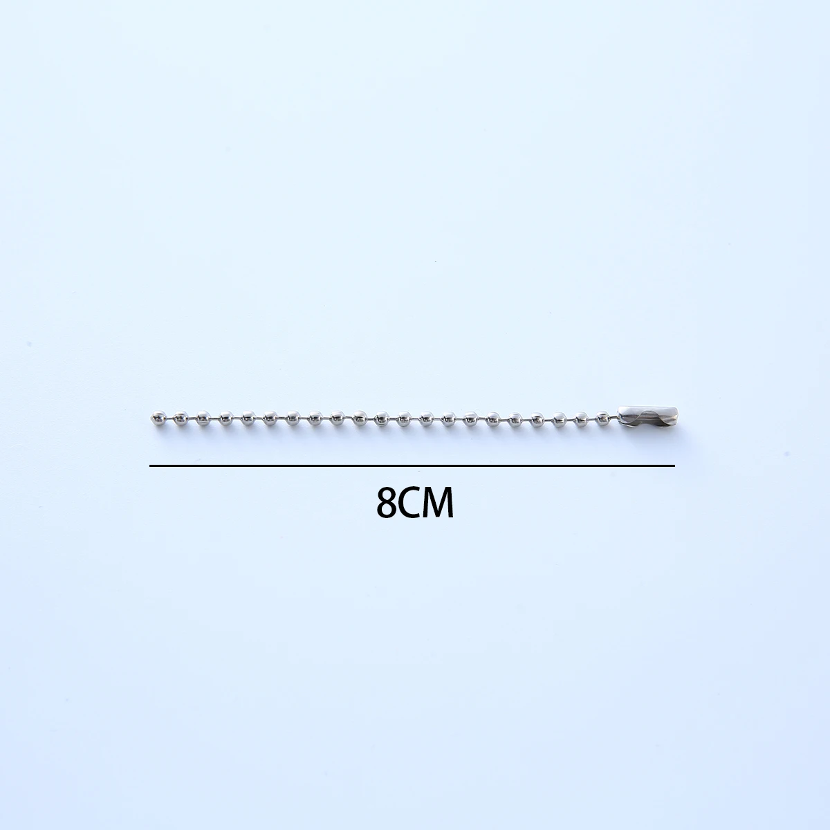 Bulk Set of Round Ball Bead Chains with Connector