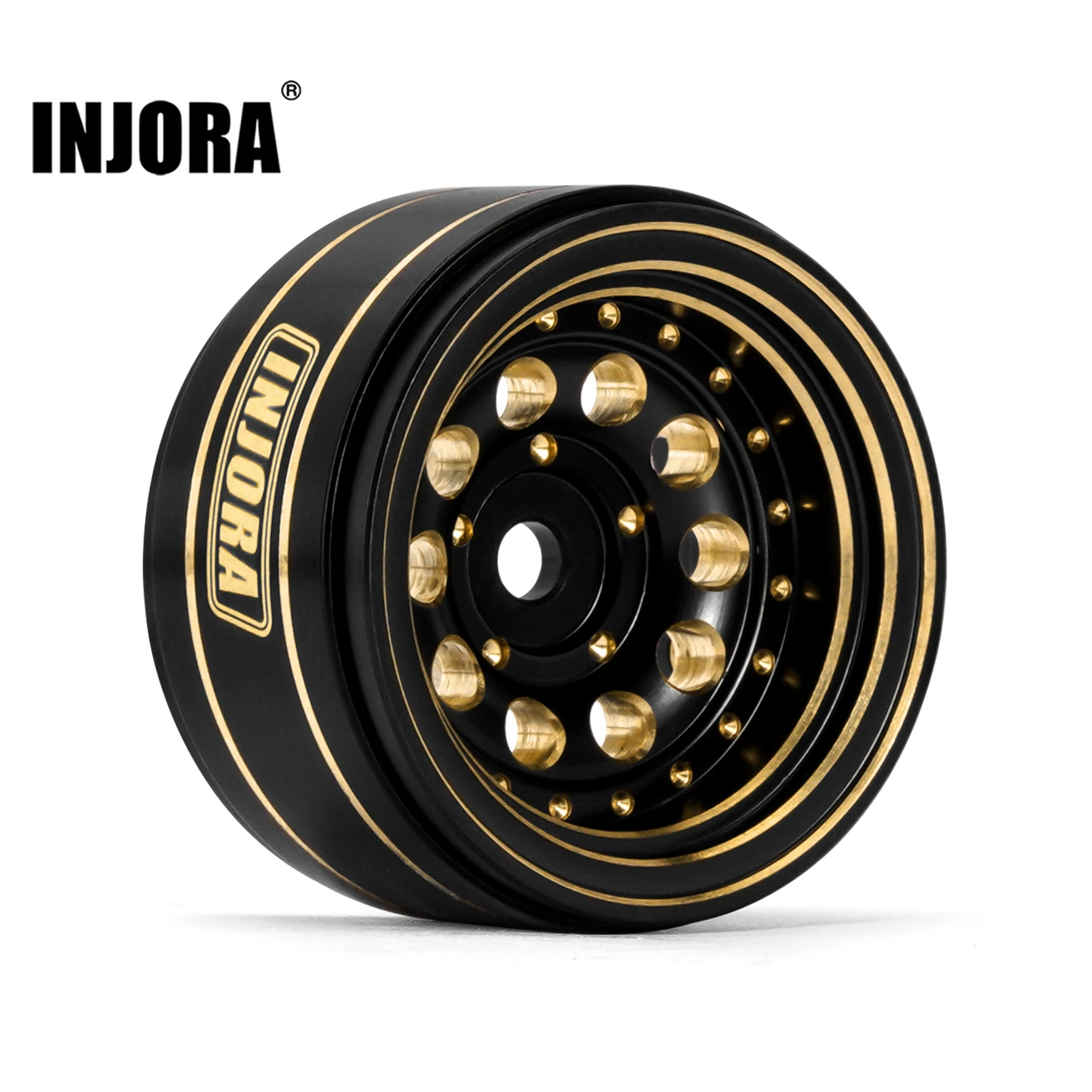 INJORA 7mm 1 Brass Wheel Hex Hub Extenders For Axial SCX24 - Dlux - In - Foto 10