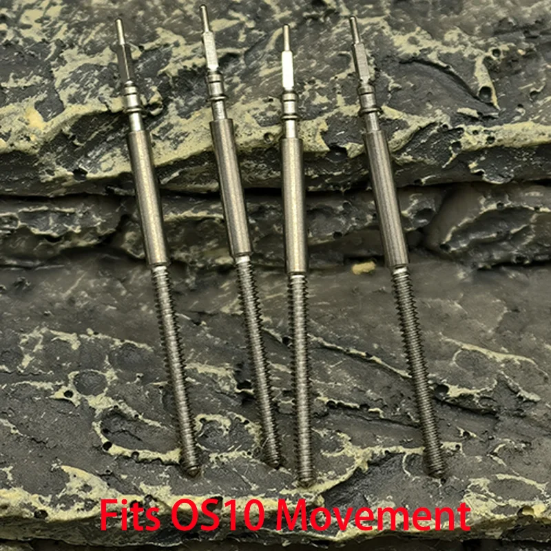 Stainless Steel Crown Movement Stem for Automatic Mechanical Watches - 2/4PCS Set