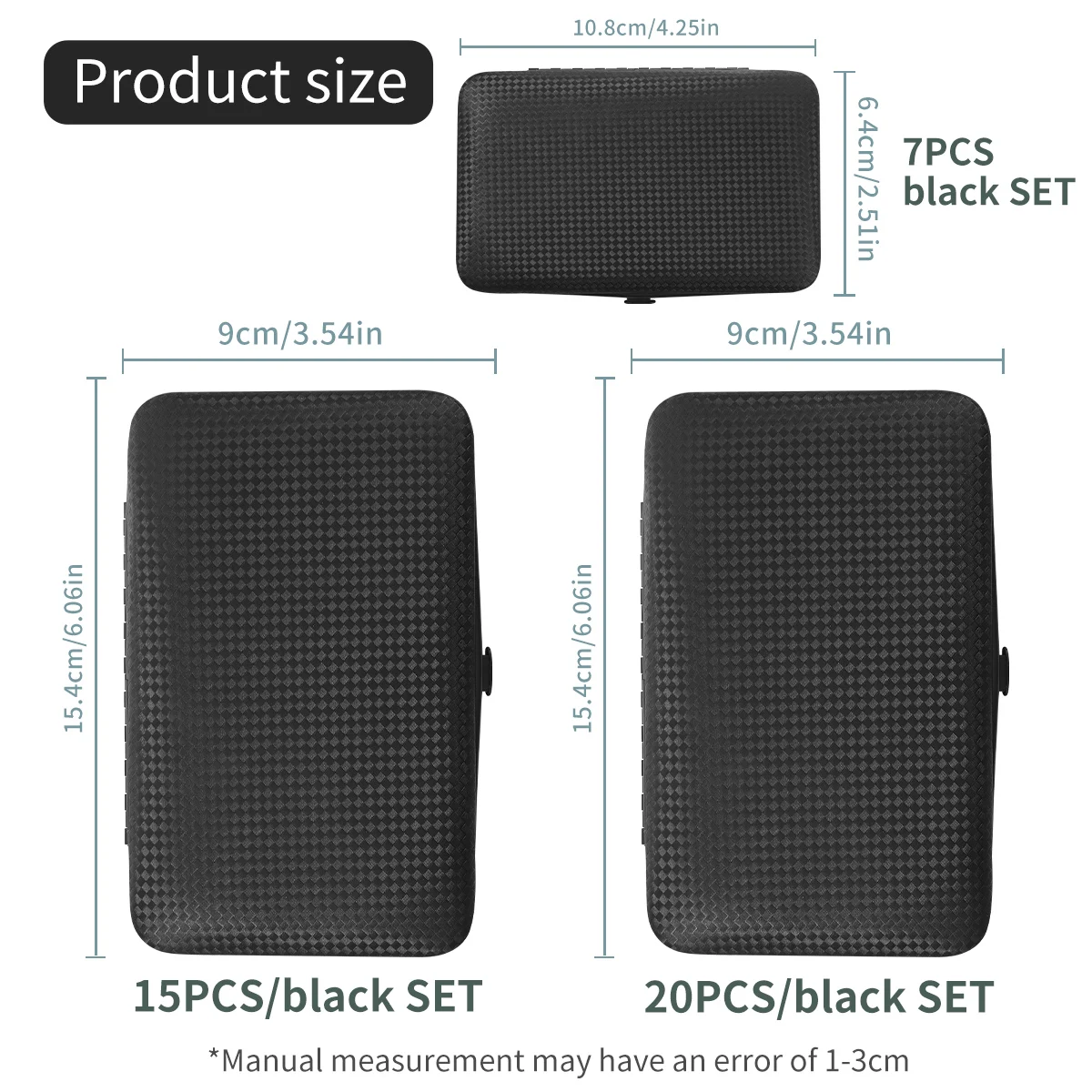 7/15/20pcs Manicure Set 6