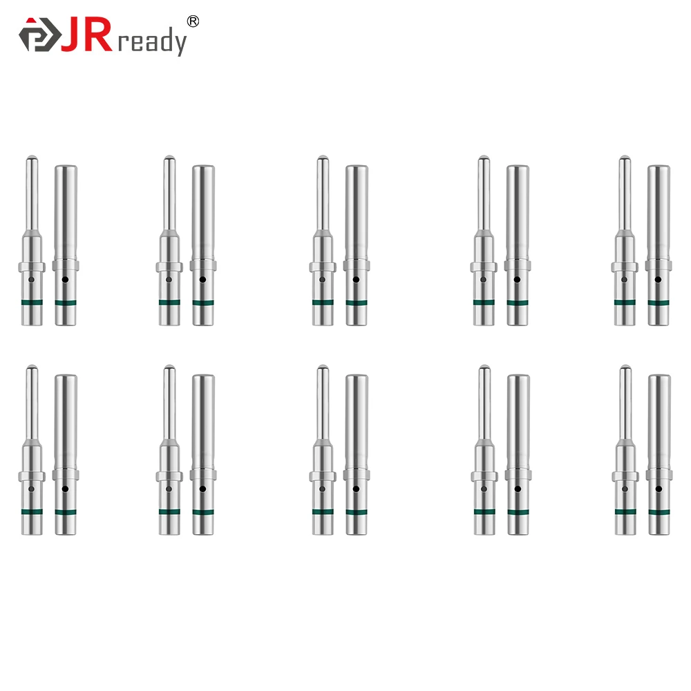 Kit JRready ST5337 Per Rimozione Terminali Deutsch 10 Pezzi | Punta Blu Per Fili 16-18 AWG, Compatto E Robusto