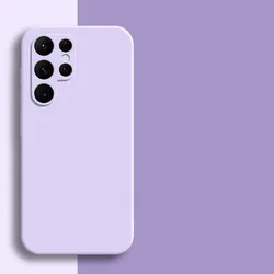 Premium Liquid Silicone Cover Case for Samsung Galaxy S26 Series - Super High Quality (Purple)