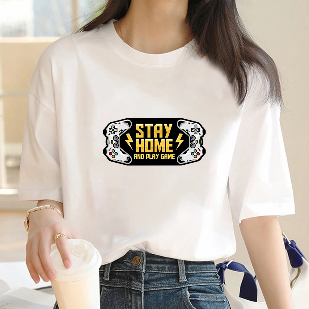 

Fashion Y2K Trend Handle women's Casual print women's aesthetic Kawaii Pattern Women's T-shirt Women's vintage top T-shirt