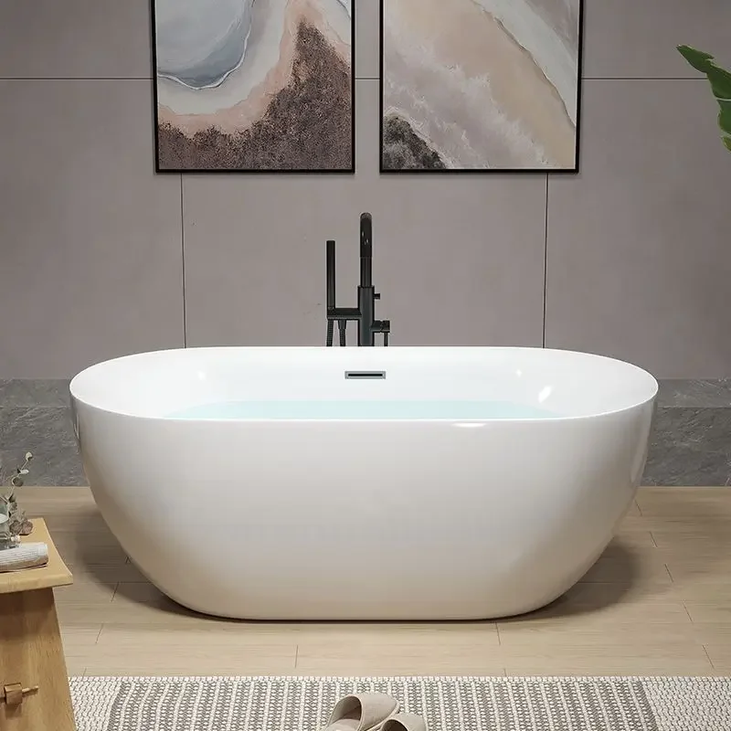 Household small unit adult seamless integrated independent bathtub and bathtub in bathroom HJ # bfd434 3