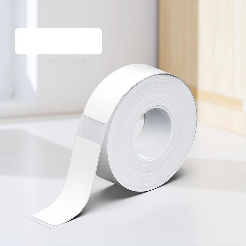 480Sheets 3Rolls 12x40mm Laminated Label Paper 160Sheets/Roll Compatible P21 Label Printer Long Lasting for Home Office Product - 4