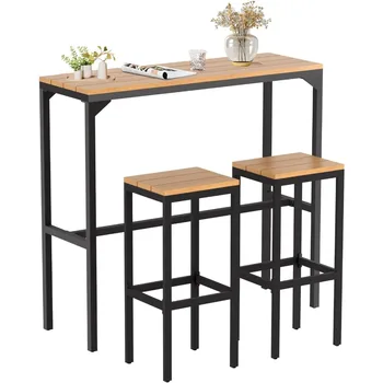 3-Piece Outdoor Bar Set 1