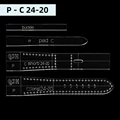 STRAP-P-C24-20-1SET