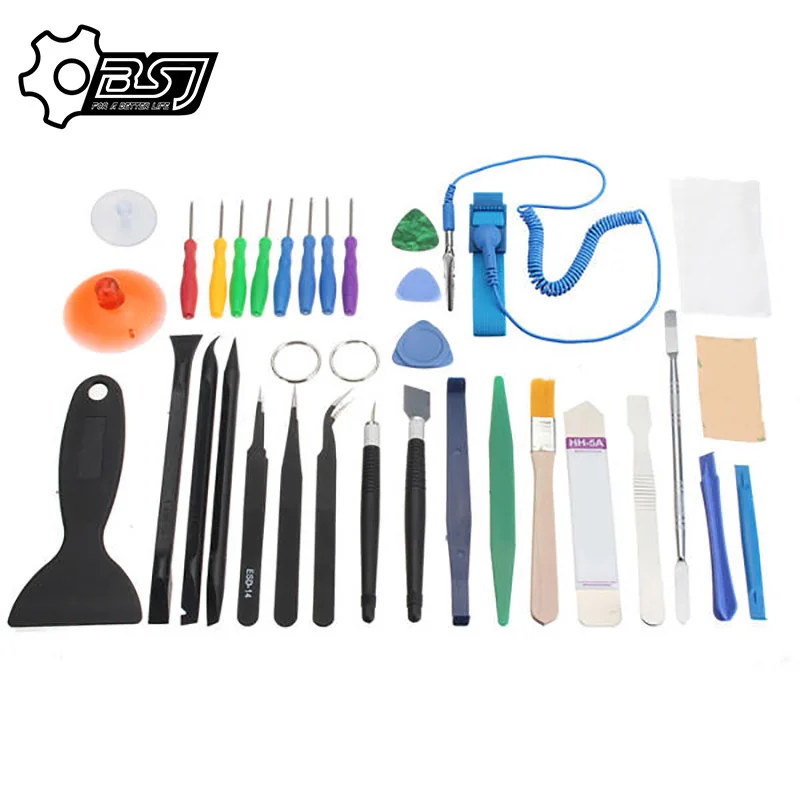 34 In 1 Mobile Phone Repair Tools Opening Screwdriver Set for IPhone for IPad Laptop Computer Disassemble Tool Kit Opening Tool screwdriver bit set for cellphone mobile phone iphone 6 6s 7 7s 8 8s x pc laptop repair fix tool kit 33in1 bits jakemy jm 8160