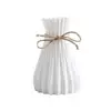 Water Ripple Vase Pineapple Pattern Rope Plastic Vase Flower Decoration Vase Simple Home Simulation Small Fresh O0M5 5