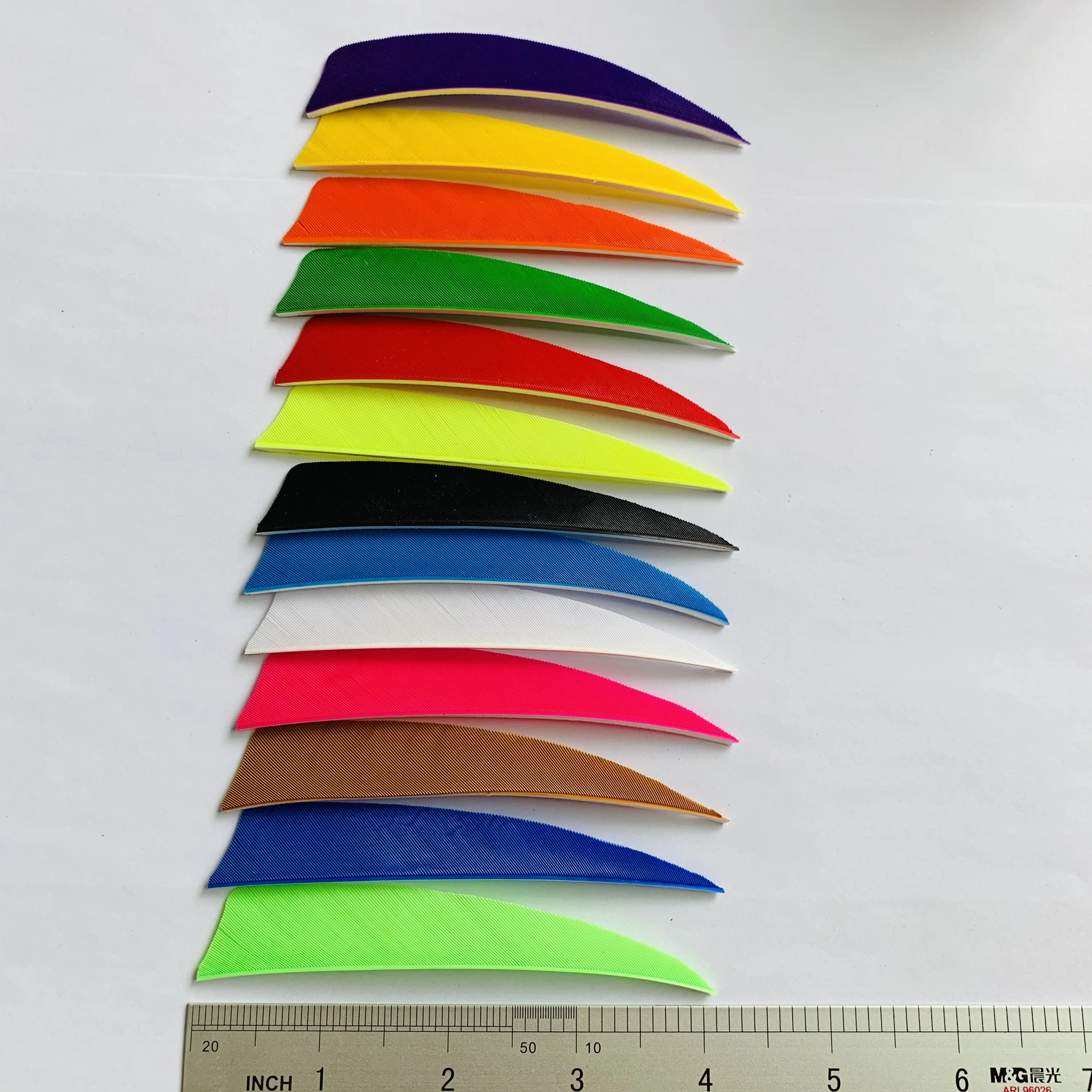 Archery Arrow Feathers 50 Pcs/Lot 3 Inch 4 Inch 5 Shield Turkey Feather Archery DIY For Archery Arrow Accessories Right Wing/Left Real Wing