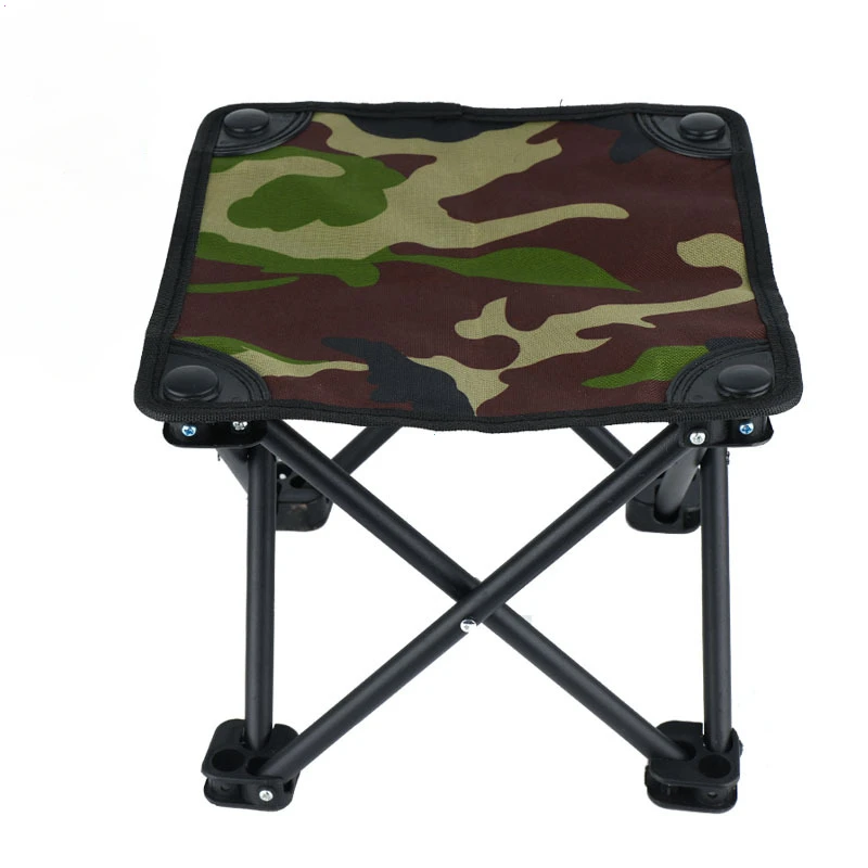 Portable Camping Stool Gardening Stool Folding Portable Small Stool Outdoor Camping Barbecue Walking Hiking Fishing Durable Lightweight Compact Travel Furniture
