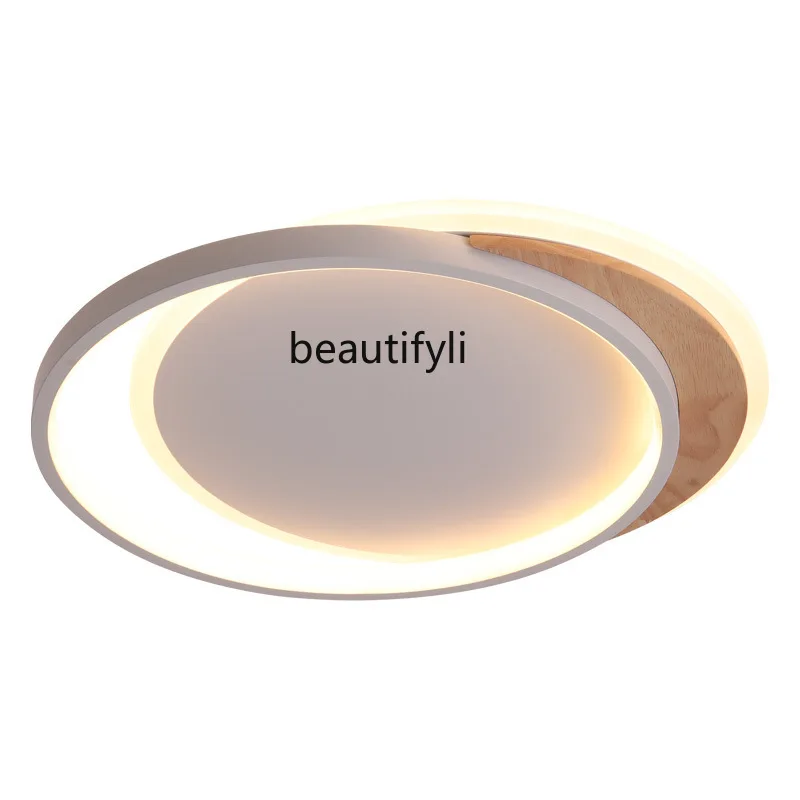 

LBX Ceiling Lamp Bedroom Light Creative round and Square Modern Minimalist Study Lamp Nordic Home