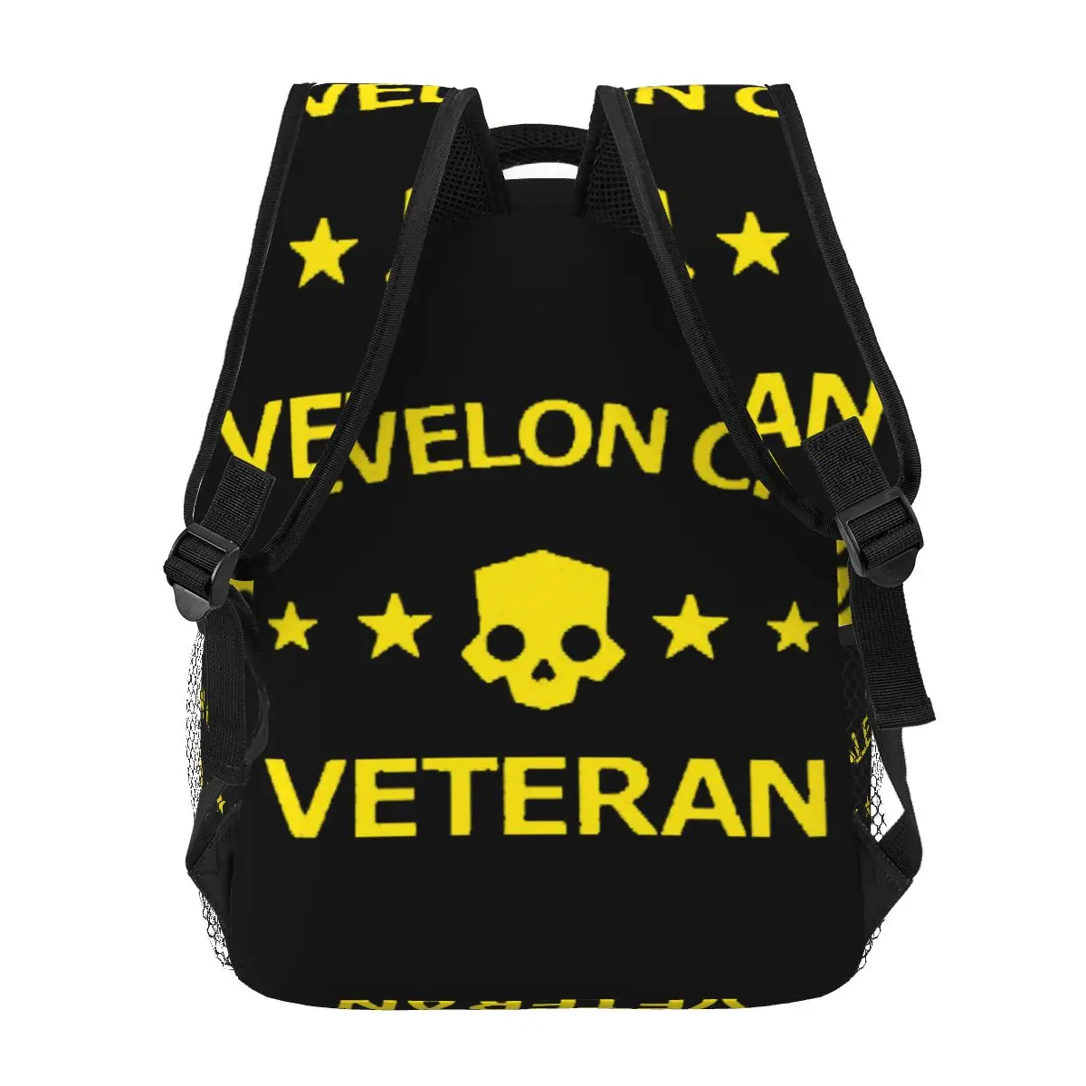 Helldivers 2 Malevelon Creek Veteran Casual Backpack Unisex Students Leisure Travel Computer Backpack