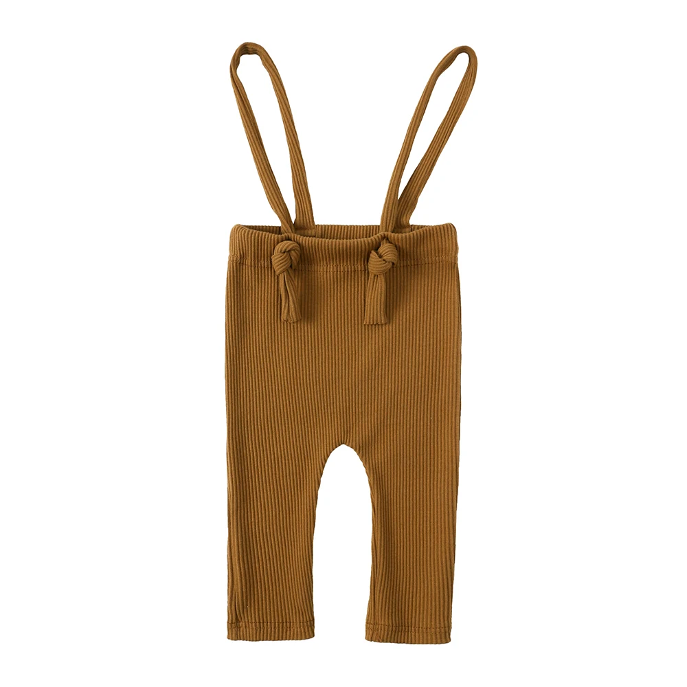 Newborn Baby Leggings Pants Solid Elasticity Ribbed PP Korean Clothes 0-24M Boy Girl Cute Bodysuit Toddler Trousers Overall baby leggings baby trousers