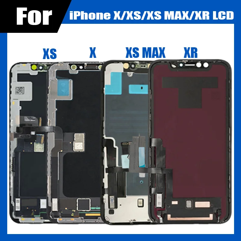

OLED для iPhone X XR XS Max Прямая поставка с завода цифровой Incell Оригинальный ЖК-экран Замена 100% протестирован