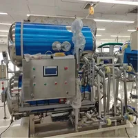 Autoclave Industriel à Vapeur, Stérilisateur Électrique Automatique, Conception à Pulvérisation d'Eau Chaude avec PLC et Pompe 2